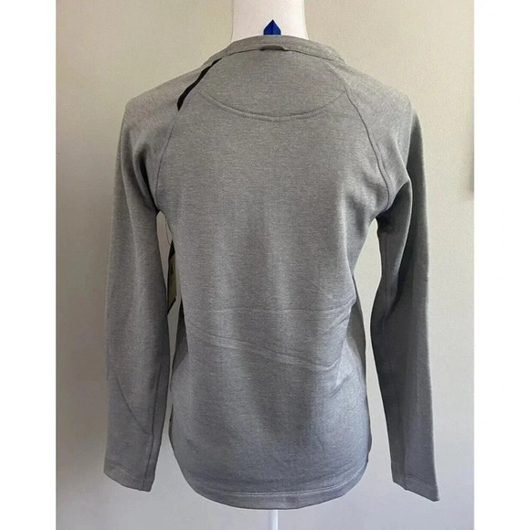 NWT Burton Multipath Grid Crew Sweatshirt Gray XS New - Picture 3 of 4